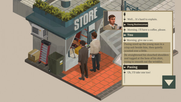 Игра NOOK FALL: West Town, скриншот