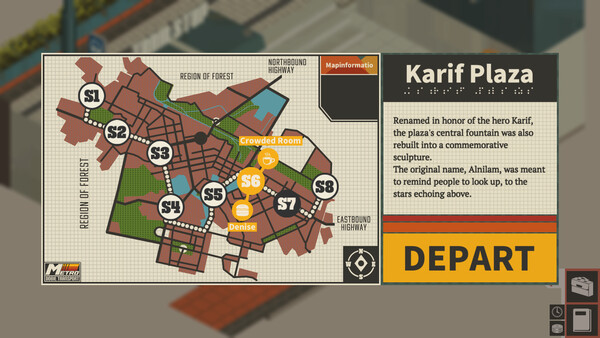Игра NOOK FALL: West Town, скриншот