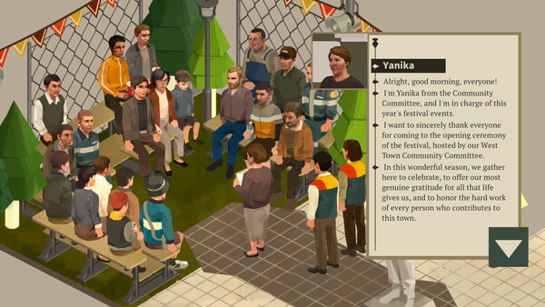 Игра NOOK FALL: West Town, скриншот