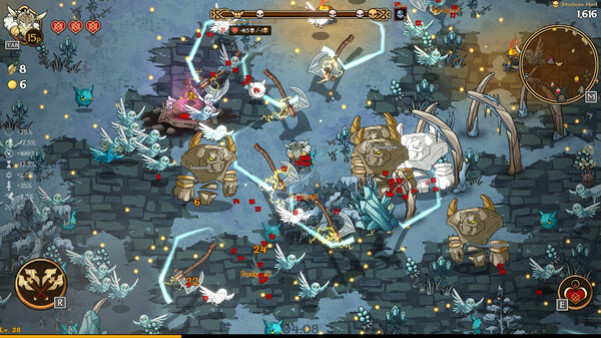 Игра Nordic Ashes: Survivors of Ragnarok, скриншот