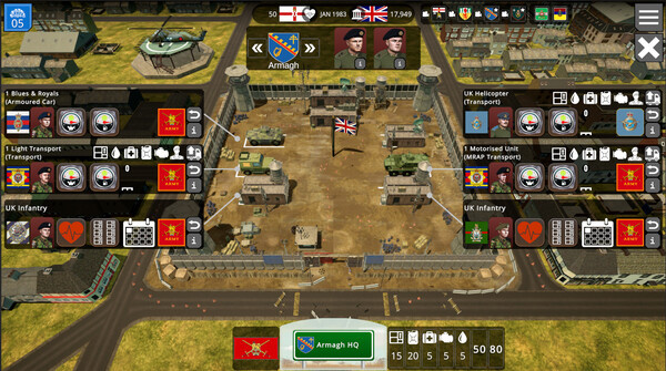 Игра Northern Ireland '74, скриншот