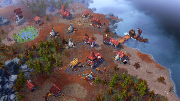 Игра Northgard: Гардарики, клан Гиппогрифа, скриншот