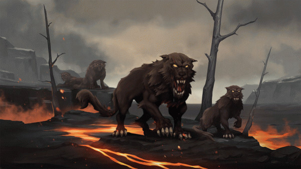 Игра Northgard - Garm, Clan of the Hounds, скриншот