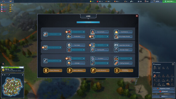 Игра Northgard - Hafgufa, Clan of the Turtle, скриншот