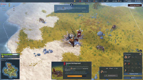Игра Northgard - Himminbrjotir, Clan of the Ox, скриншот
