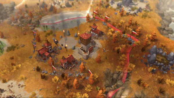 Игра Northgard - Kernev, Clan of the Stoat, скриншот