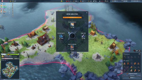 Игра Northgard - Lyngbakr, Clan of the Kraken, скриншот