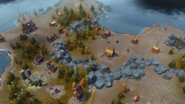 Игра Northgard - Lyngbakr, Clan of the Kraken, скриншот