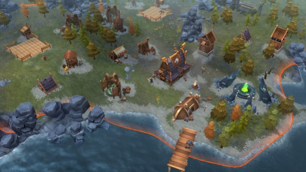 Игра Northgard - Nidhogg, Clan of the Dragon, скриншот
