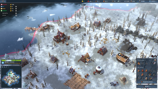Игра Northgard, скриншот