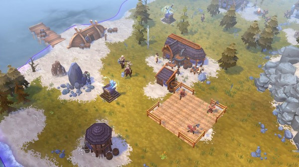 Игра Northgard - Svardilfari, Clan of the Horse, скриншот