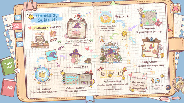 Игра NoSlack Pets: Лоу-фай лапки, скриншот