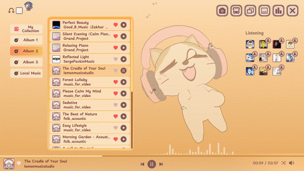 Игра NoSlack Pets: Лоу-фай лапки, скриншот