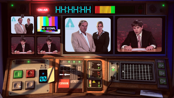 Игра Not For Broadcast, скриншот