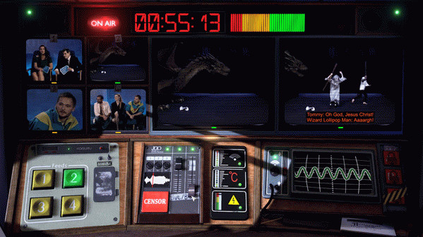 Игра Not For Broadcast, скриншот