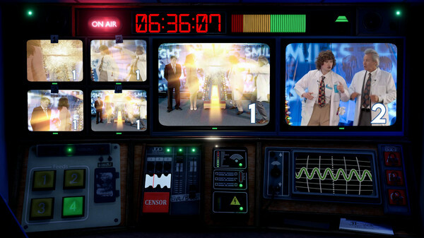Игра Not For Broadcast: The Timeloop, скриншот