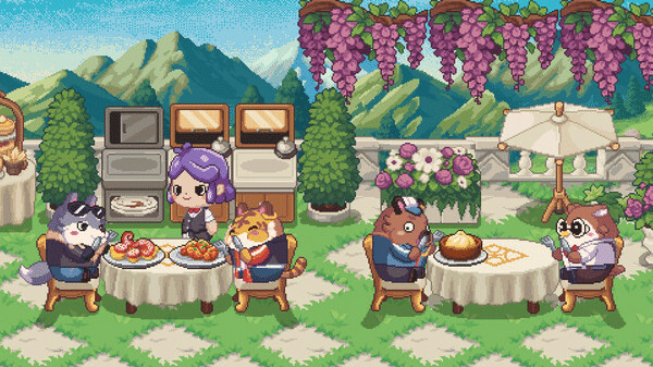 Игра Not Monday Cafe, скриншот