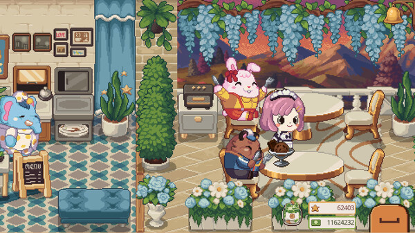 Игра Not Monday Cafe, скриншот