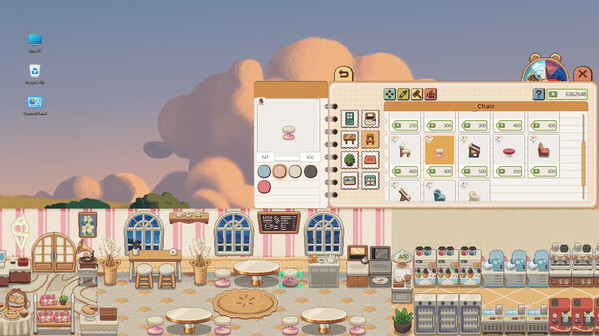 Игра Not Monday Cafe, скриншот