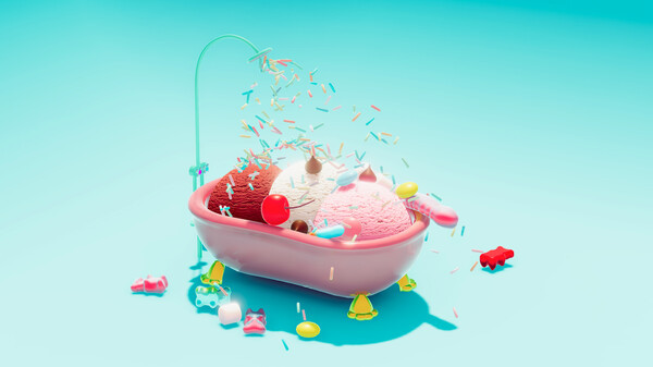 Игра Nour: Play with Your Food, скриншот