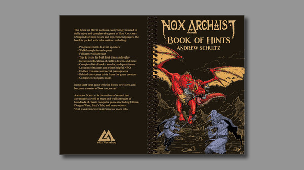 Игра Nox Archaist Book of Hints, скриншот