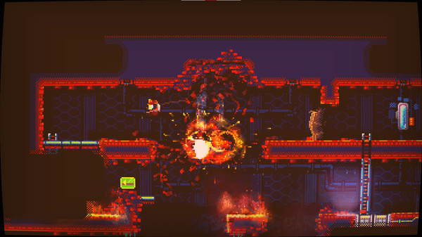 Игра Nuclear Blaze, скриншот