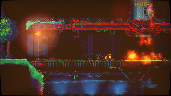Игра Nuclear Blaze, скриншот