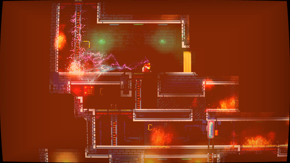 Игра Nuclear Blaze, скриншот