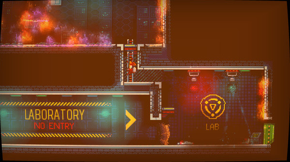 Игра Nuclear Blaze, скриншот