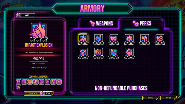 Игра Nuclear Gladiators 3000, скриншот