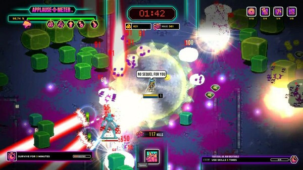 Игра Nuclear Gladiators 3000, скриншот
