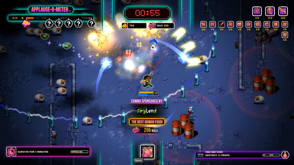 Игра Nuclear Gladiators 3000, скриншот