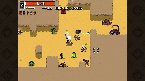 Игра Nuclear Throne, скриншот