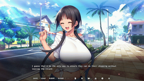 Игра NYO-NIN-JIMA -My New Life in Charge of a Tropical Island-, скриншот