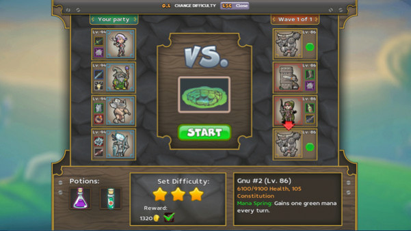 Игра Oafmatch, скриншот