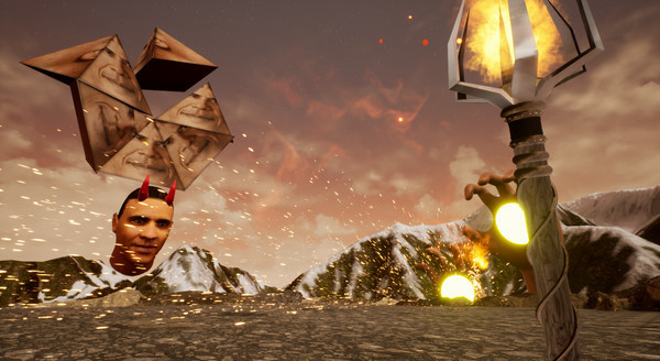 Игра Obama Boss Fight, скриншот
