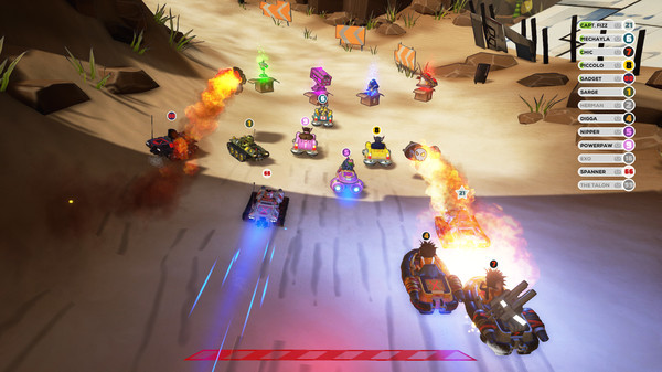 Игра Obliteracers, скриншот