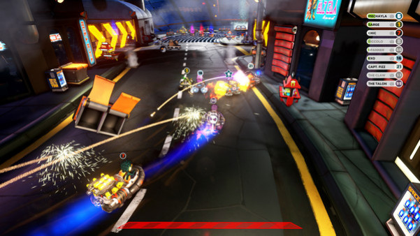 Игра Obliteracers, скриншот