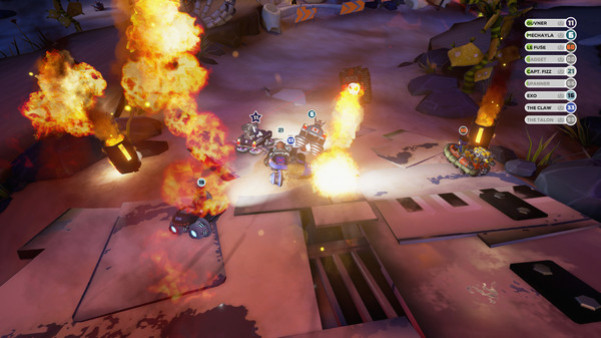 Игра Obliteracers, скриншот