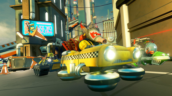 Игра Obliteracers, скриншот