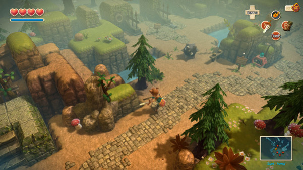 Игра Oceanhorn: Monster of Uncharted Seas, скриншот