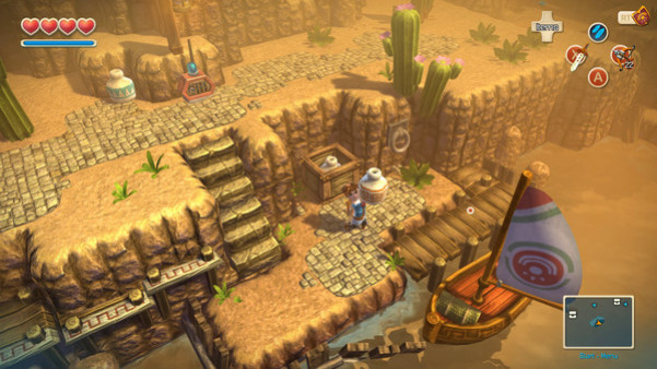 Игра Oceanhorn: Monster of Uncharted Seas, скриншот