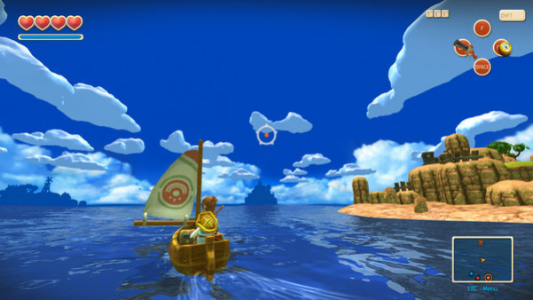 Игра Oceanhorn: Monster of Uncharted Seas, скриншот