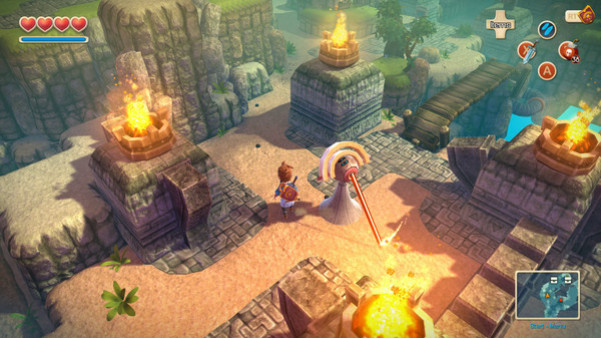 Игра Oceanhorn: Monster of Uncharted Seas, скриншот