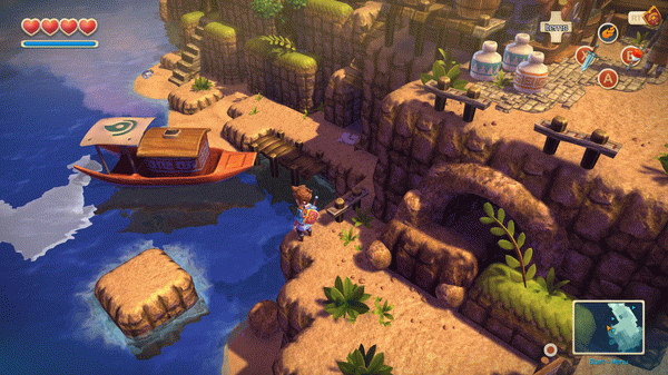 Игра Oceanhorn: Monster of Uncharted Seas, скриншот