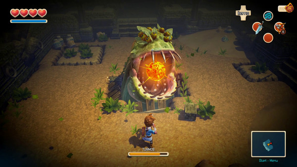 Игра Oceanhorn: Monster of Uncharted Seas, скриншот