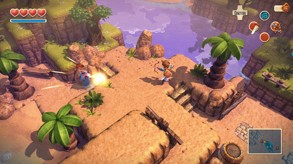 Игра Oceanhorn: Monster of Uncharted Seas, скриншот