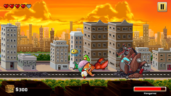 Игра Octogeddon, скриншот