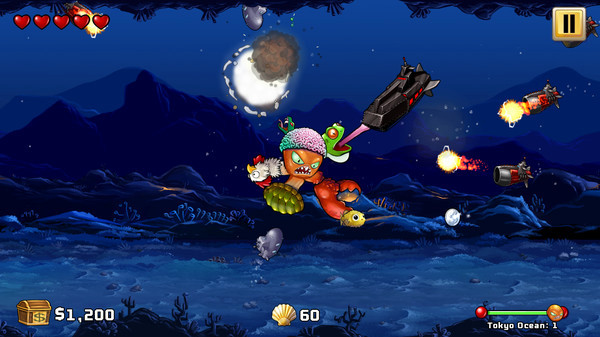 Игра Octogeddon, скриншот