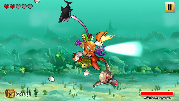 Игра Octogeddon, скриншот